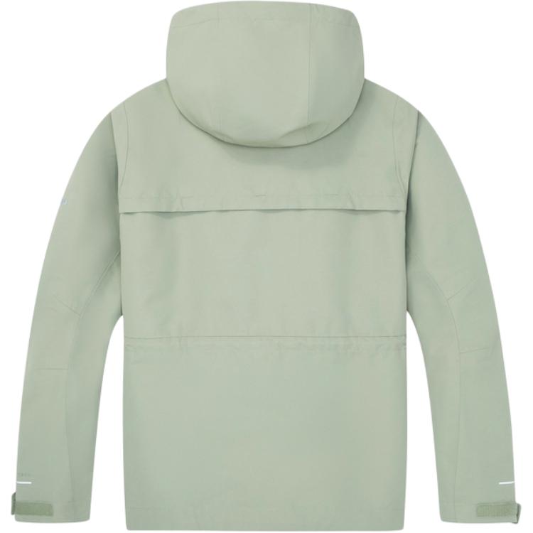 Columbia Travel Series Solid Color Comfortable Hooded Hiking Jacket Women Jacket Dark-Green WR8364-348
