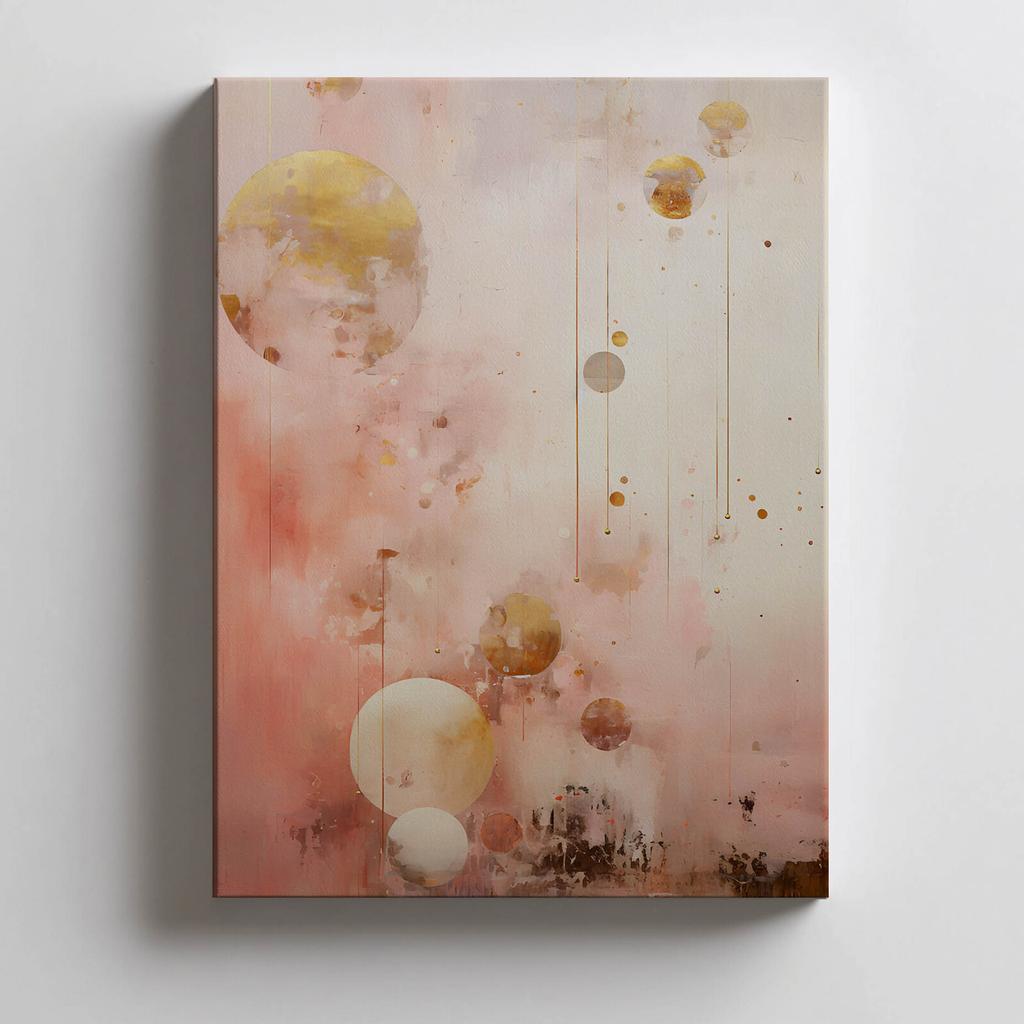 Golden Dreams Golden Dreams, 30X40 Cm, Gold Aluminum Frame, 230 Gsm Matte Paper