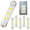 WiseShine DC 44mm 569 LED Bulb Natural White Super Bright 578 212-2 561