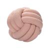 Nordic Latest Style Hand Woven Lamb Wool Round Pillow Braided Household Decor Sofa Backrest Cushion Cozy Living Room Bedroom