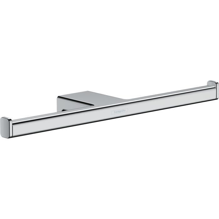 HANSGROHE Porte Serviette Double 300mm AddStoris Chrome