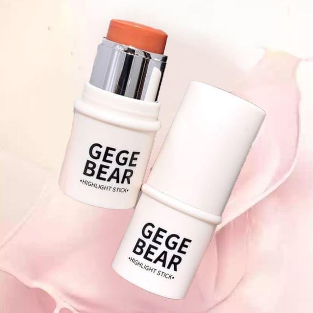 Gege Bear - Pinky Stick Highlighter - #04-#05 05 - 3.8g