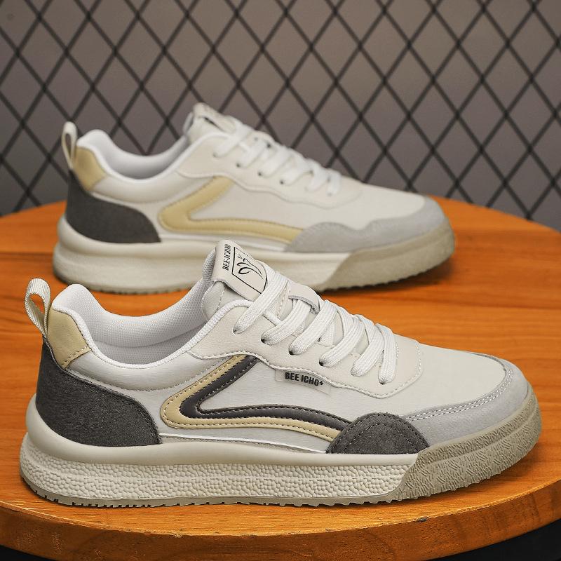 

Men s shoes trend board shoes fashion outdoor casual leather shoes versatile spring and summer 38