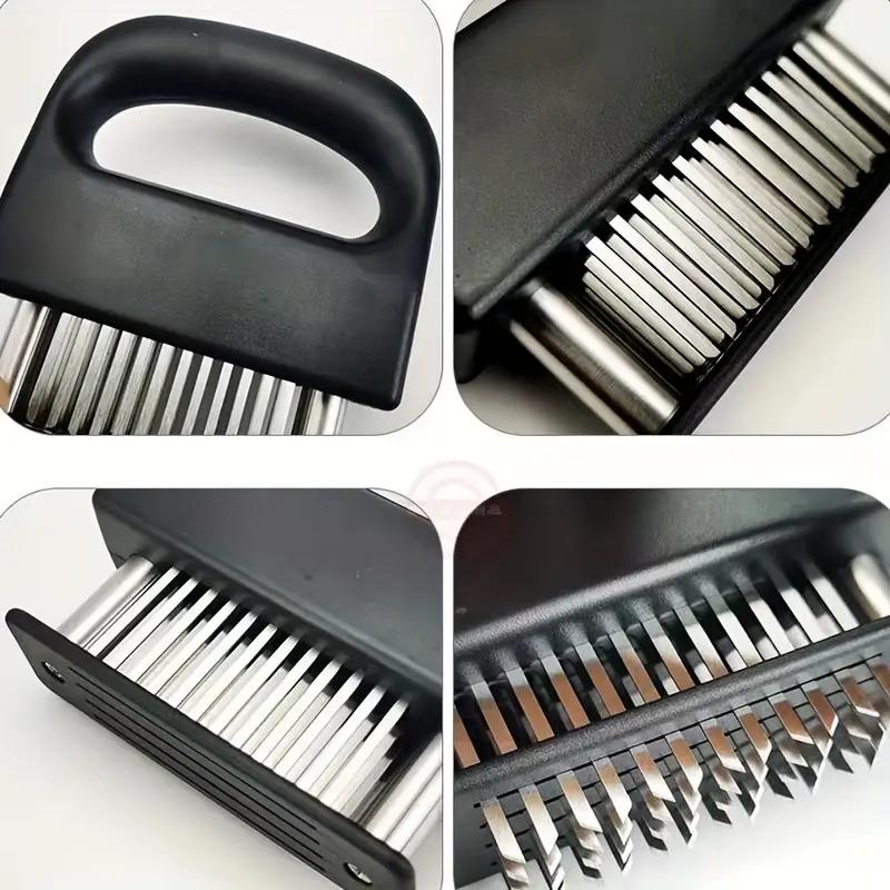 1 Stück, Fleischklopfernadeln, Fleischklopferwerkzeug, Fleischklopfermaschine mit 48 Nadeln, Fleischklopfernadeln aus Edelstahl