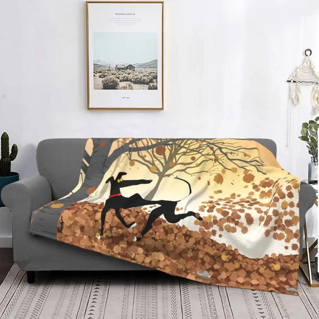 Printed Flannel Blanket Vision Hound Sofa Bed Blanket Lightweight Blanket