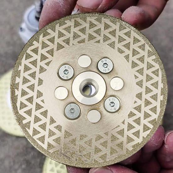 Disc de șlefuit cu diamant M14 Roată pentru polizor unghiular Placat galvanic 40-Grit Lamă de tăiere Roată de diamant cu tăiere rapidă Roată de tăiere de înaltă precizie