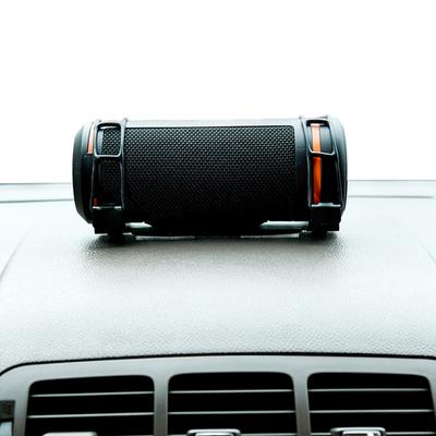 Metal Portable Speaker Car Mount for Car and Truck Adhesive Car Speaker Mount Desktop Stand for JBL Flip 4/5/6 Speaker Accessory