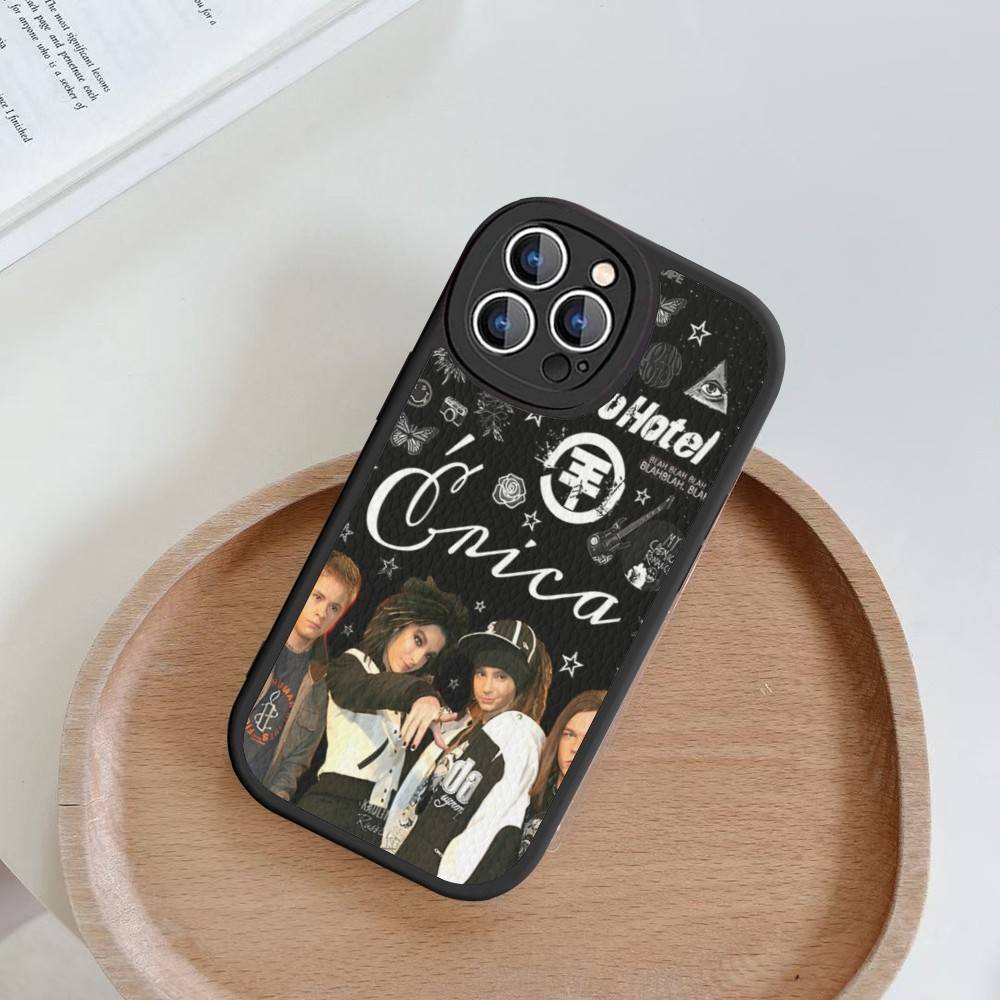 Tom Bill Kaulitz T-Tokio-H-HotelS Phone Case Hard Leather For iPhone 16 15 14 13 12 Mini 11 14 Pro Max Xs X Xr 7 8 Plus Fundas
