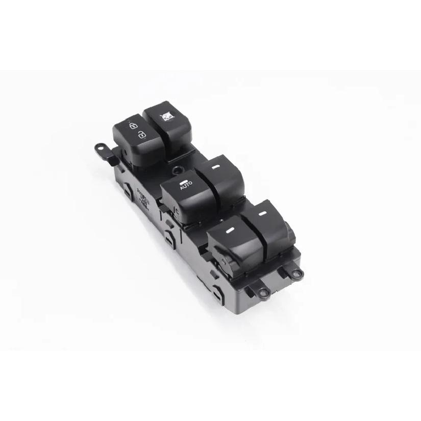 Front Left Glass Switch for Hyundai For Elantra GT 1317 Practical and Wear Resistant Black Color OEM 93571A5010