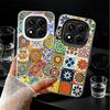 Italian Sicilian Style Floral Pattern Soft Phone Case for Xiaomi Redmi Note 13 14 15 Pro Plus 12S 12 11S 11 11T 10S 10 Shockproo