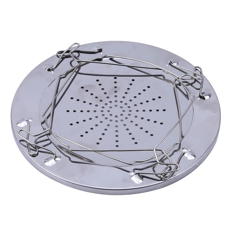 Toaster Rack Simple Portable Stainless Steel Toast Outdoor Camping Folding Multi-Purpose Stove Grill