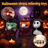 Halloween Squeeze Toy Ghost Stress Relief Squishy Soft Toy Halloween Party Favor Kids Sensory Toy Halloween Decoration