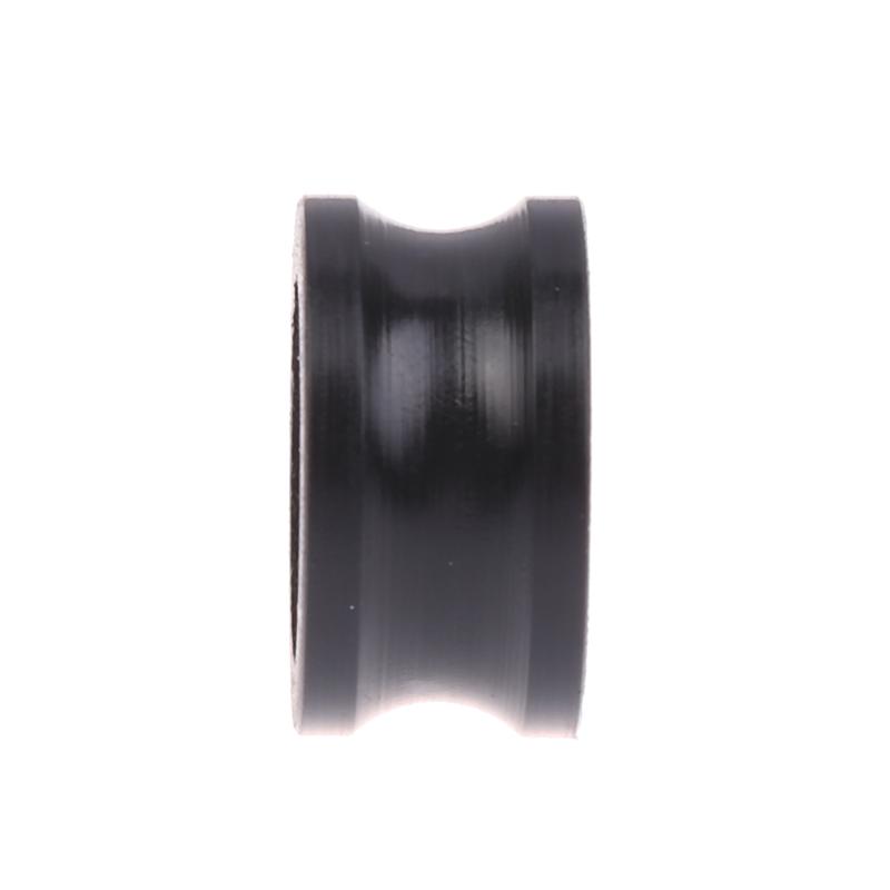 1 Adet R5*16*8.5Mm U Şeklinde Rulman Makarası 695 Rulman Hareketli Makara Kauçuk Makara Sessiz Esneklik Makara Kasnağı