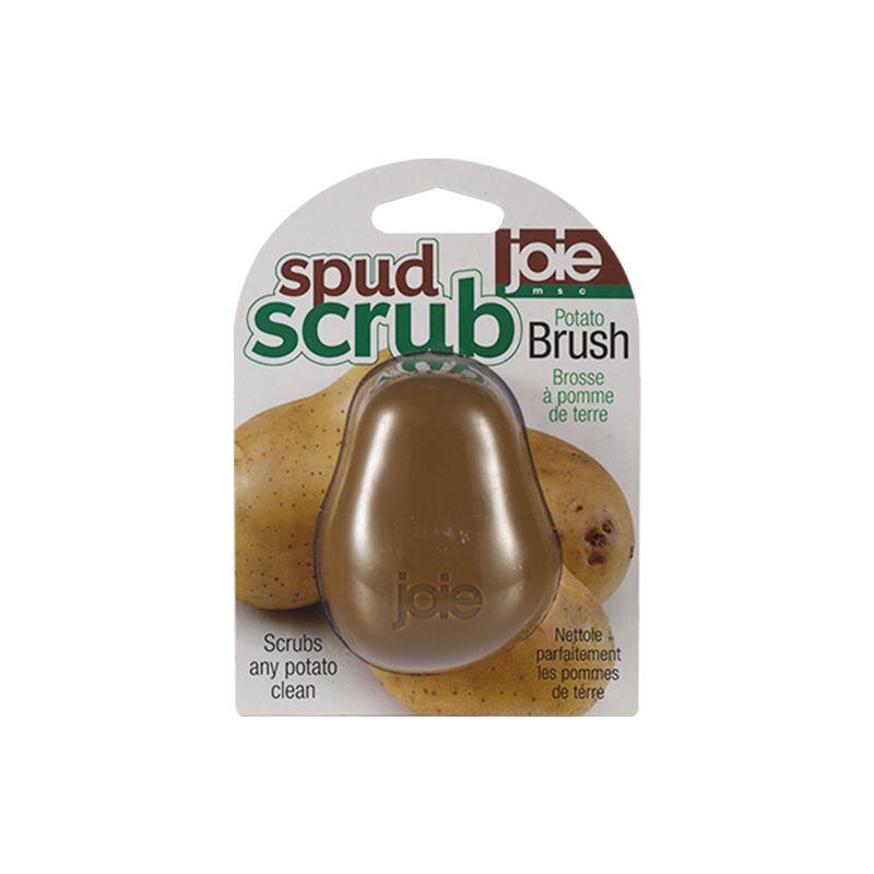 Nerezový kartáč na čištění zeleniny, škrabka na brambory, kartáč na čištění ovoce a zeleniny, lehký a odolný, snadno se přenáší