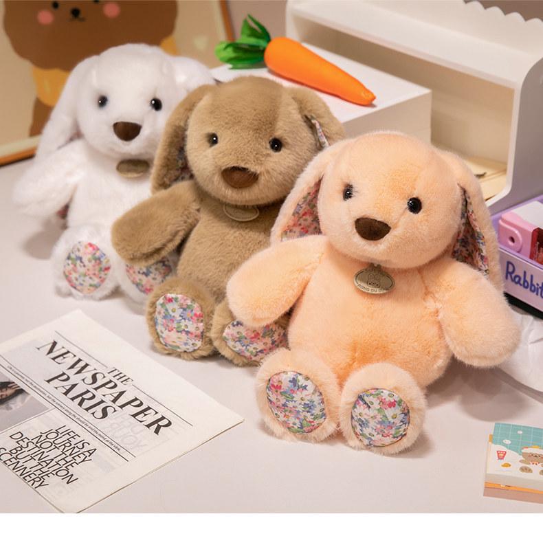 Cute Lop-Eared Rabbit Plush Doll - Soft Birthday Gift Toy