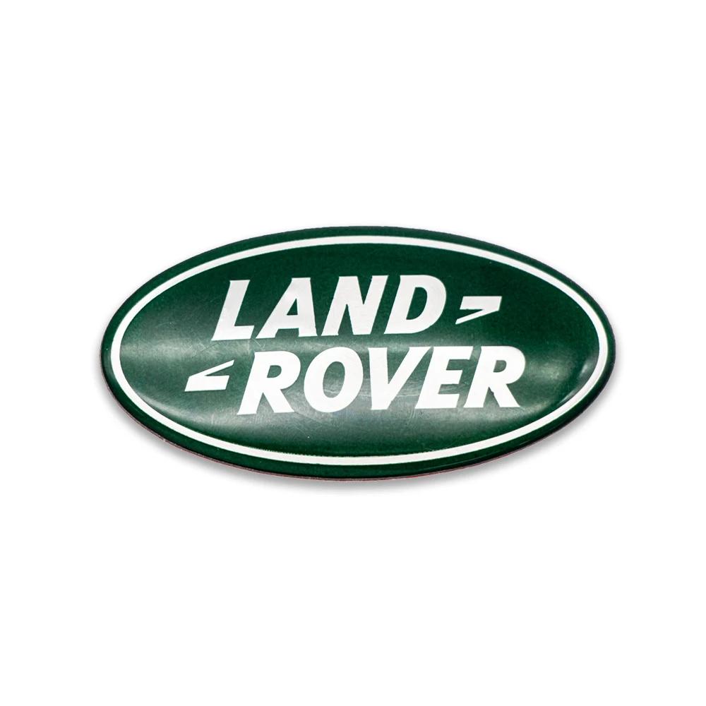 ABS 8.6cm Car Front Grille Trunk Badge Sticker Body For Land Rover Range Rover Evoque Discovery 3 4 Defender 4 Styling Sticker SA1