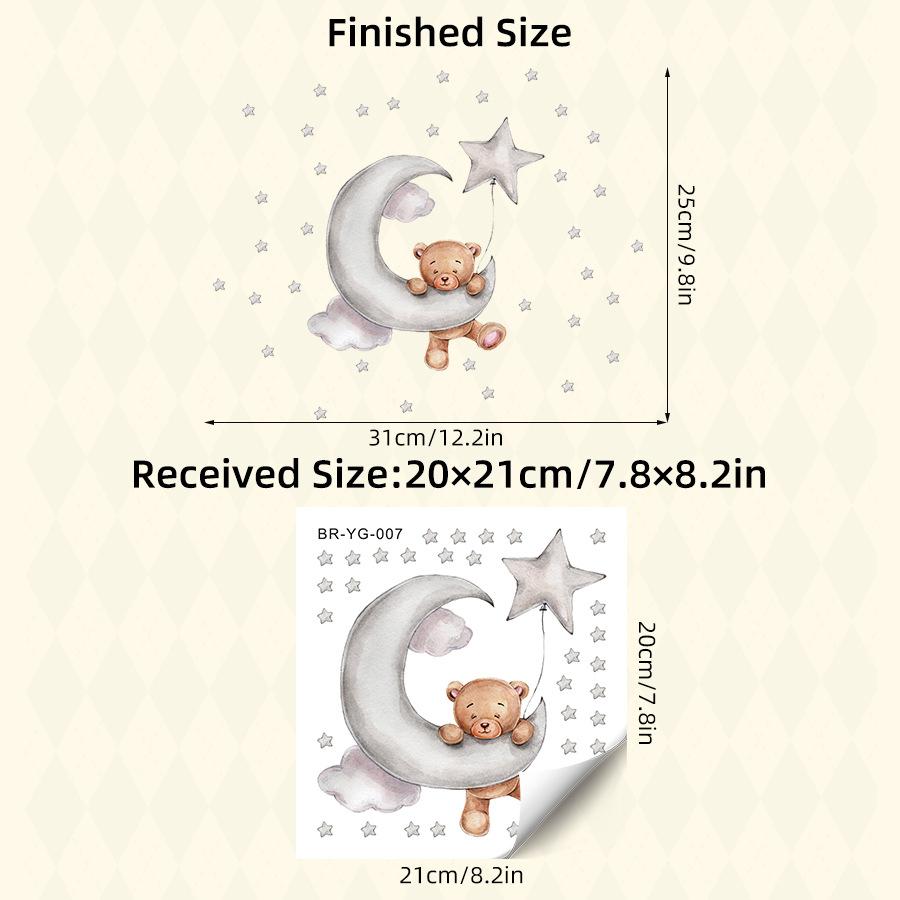 Luminous Fairy Mermaid Wall Stickers Kids Bedroom Home Decor Glow In The Dark Fairy Butterfly Decal Stickers Switch Wallpaper