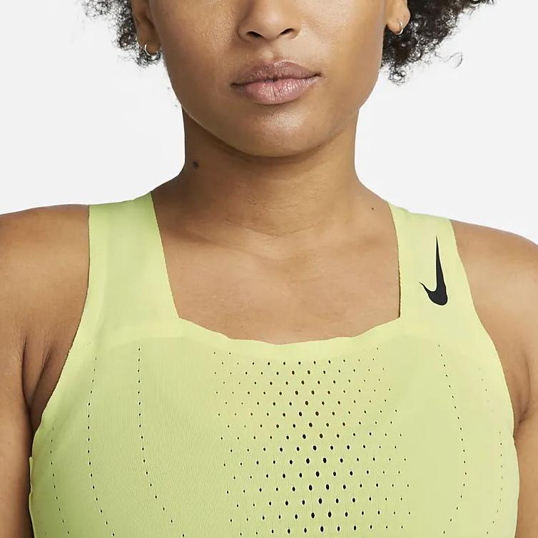 New Nike Tank Tops Women's Neon Yellow DM7551-736