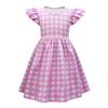 2023 Film Cos Kostüm Sommer Kinder Karneval Cosplay Halloween Kostüme + Zubehör Kinder Prinzessin Rosa Dress UP für