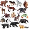 Wild Animal Model: Easter, Christmas, and Birthday Cake Decoration Toy for Children