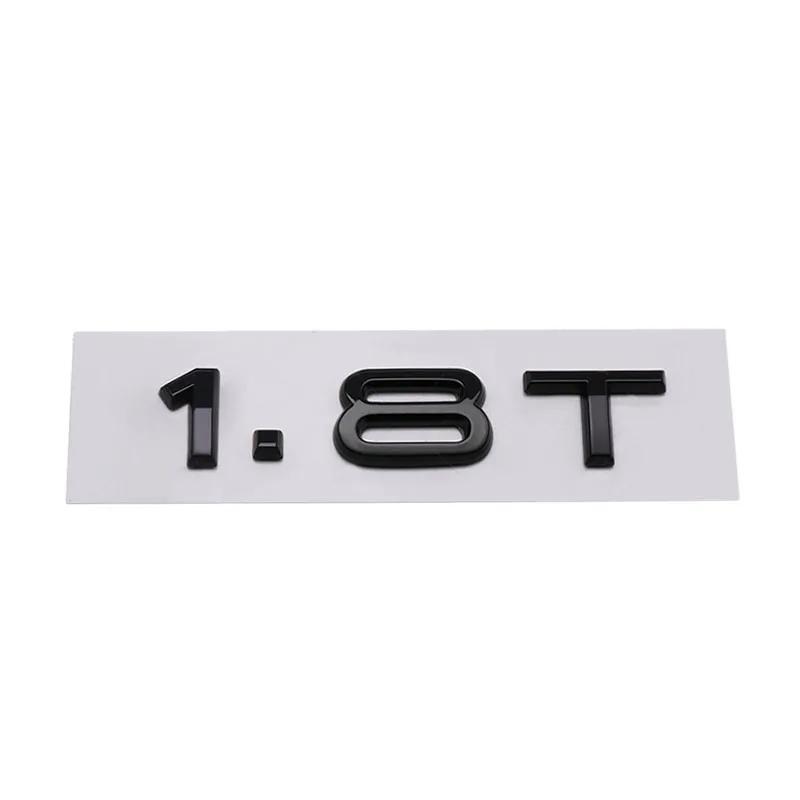 AAWC1 3D 2.0 T 2.0T 3.0 T 1.8T Letters compatible compatible for A3 A4 A5 A6 A7 A8 Q2 Q3 Q5 Q7 Q8 car Engine Fender trunk Rear Decal Emblem