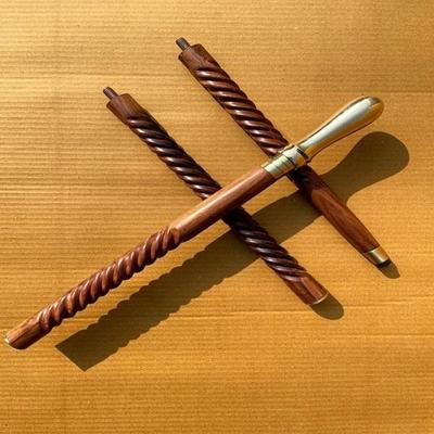 Best Quality Simple Stylish Slim Handle-Walking Stick-Spiral Wooden Hiking Canes Victorian Walking Cane Stick Hiking Gifts