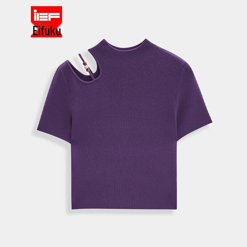 

IEF 2025 Autumn Korean Slim-Fit Knit Top One Size