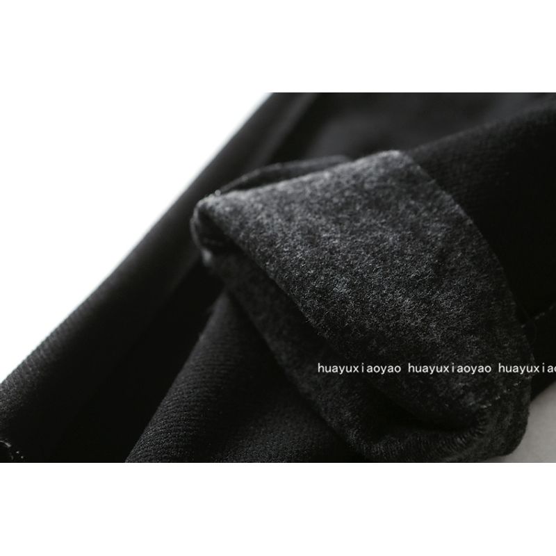 [Big Sale No Change] Brand Slim Looking Loose Thickened, Sanded Fabric Harem Casual Pants Women's Cropped Pants Fall and Winter