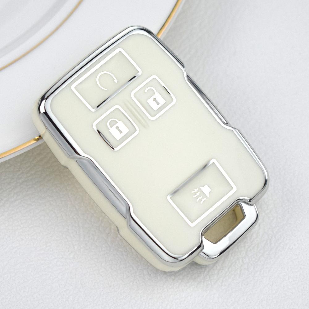 

Новий Чохол для Ключа Автомобіля Брелок Для Chevrolet Suburban Silverado GMC Terrain Yukon Tahoe Sierra Розумні Автоаксесуари Кільце для Ключів
