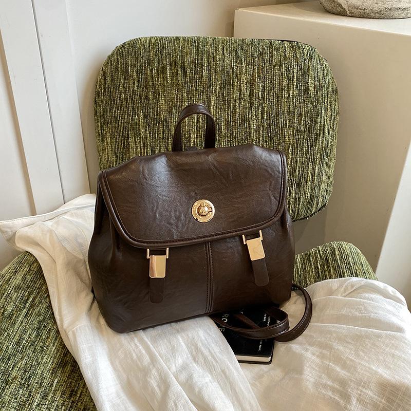 

Винтажный модный рюкзак простой популярный колледж стиль нишевый рюкзак