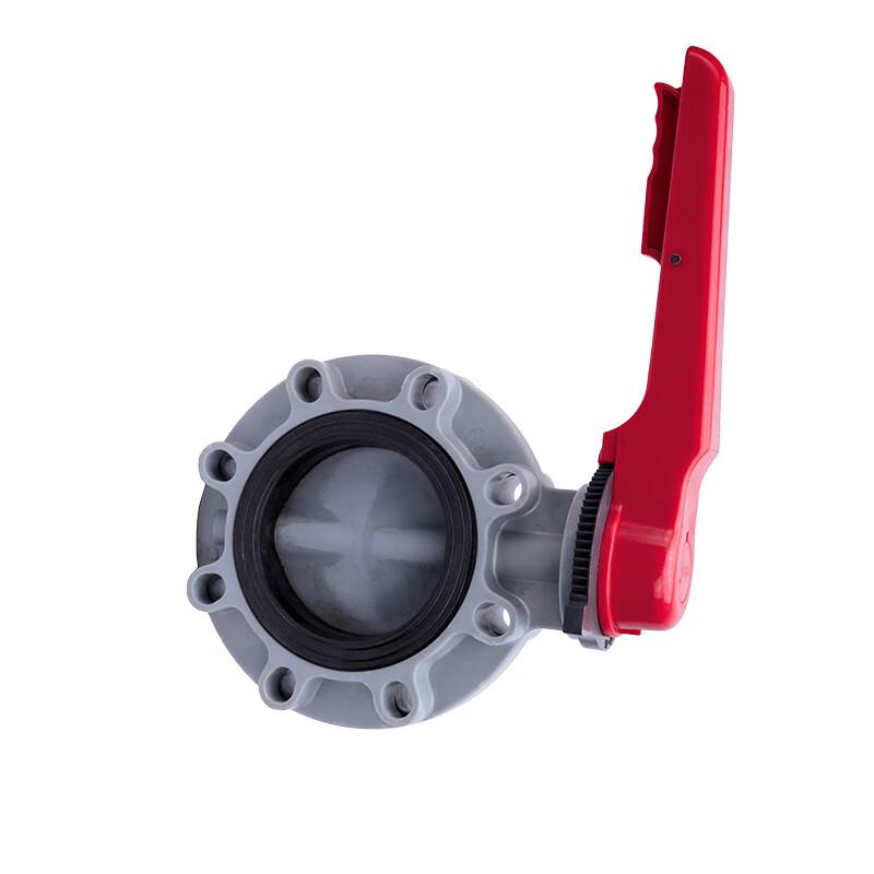 CPVC Manual Butterfly Wafer Valve
