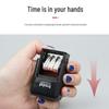 Trodat 4810 Self-Inking Date Stamp, 3.8x20mm, Adjustable, Chinese & English Dates