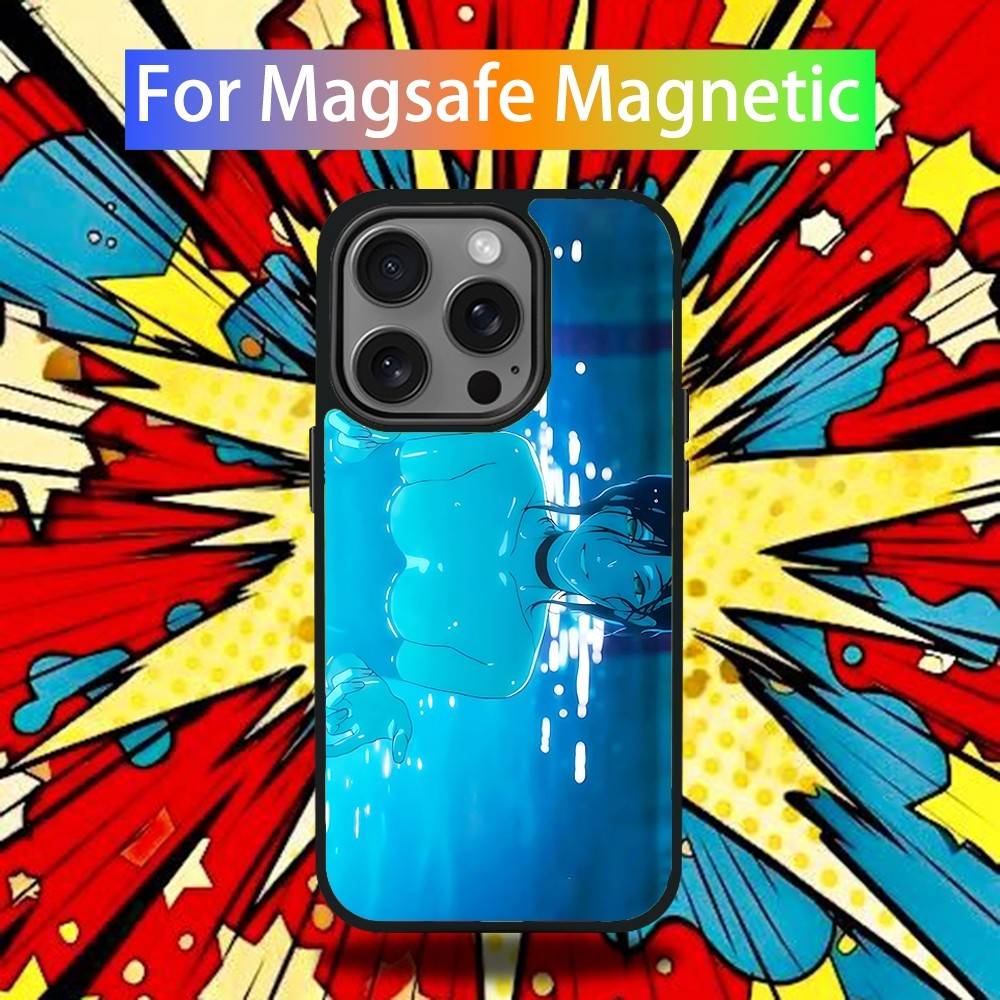 

Movie R-Reze Denji Phone Case For iPhone 17,16,15,14,13,12,11,Pro,Max,Plus,Mini,SE4,E Magnetic Magsafe Wireless Charging iPhone15