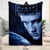 Manta de Rendimiento de Elvis Presley Suave Cálida Acogedora Perfecta para Sala de Estar Cama Ropa de Cama para Todas las Ocasiones Estilo Moderno