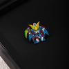 Japanese Anime Peripheral Gundam Mecha Warrior Badge Creative Children'S Clothing Schoolbag Decorative Accessories Brooch