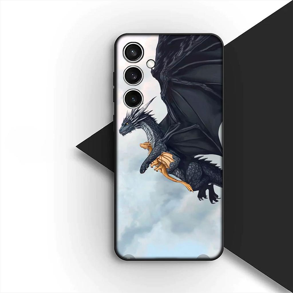 Book Fourths Dragon Wing Phone Case for Huawei P30 P20 Mate 20 Lite Pro Y7 Y6P Y7A 2019 Nova 5T 3I P30Pro Protective Cover