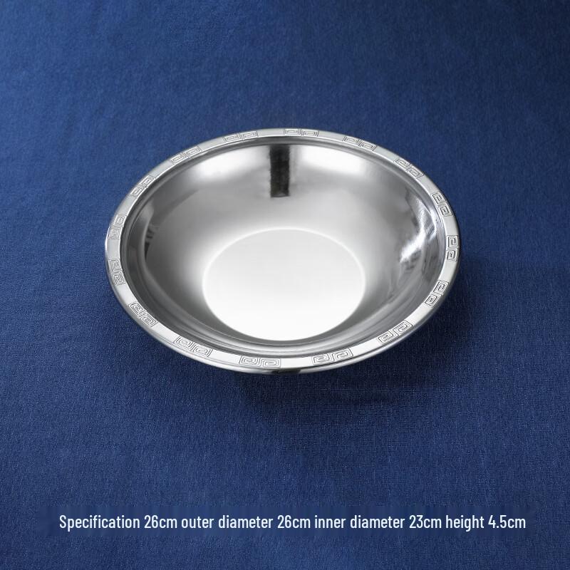 Qianxing 201 Stainless Steel Multi-purpose Serving Basin