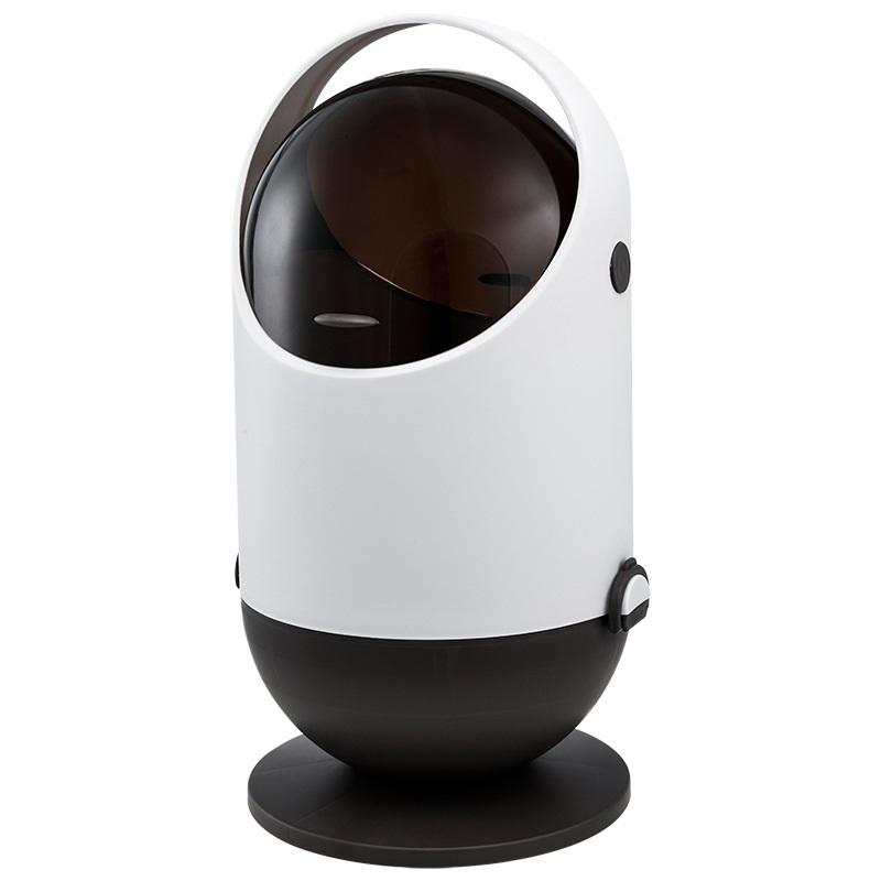 Household Light Luxury Creative Bathroom Kitchen Covered Garbage Bin Living Room Sanitary Paper Towel Toilet Storage Basket