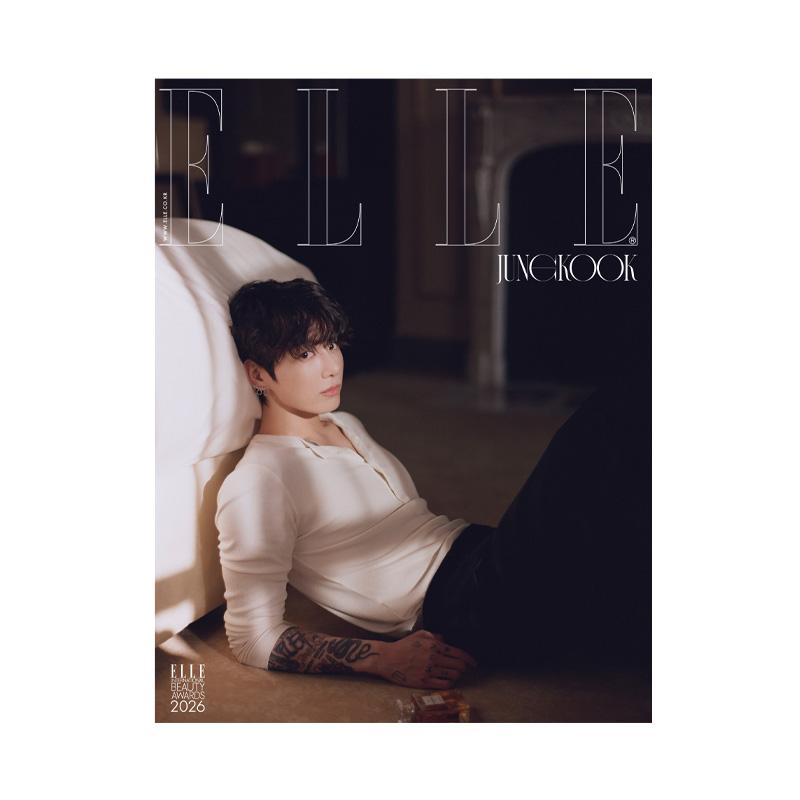 [VORBESTELLUNG] JUNG KOOK (Bts) – Elle Korea Januar 2026 (A–I Cover, 9 Ausgaben)