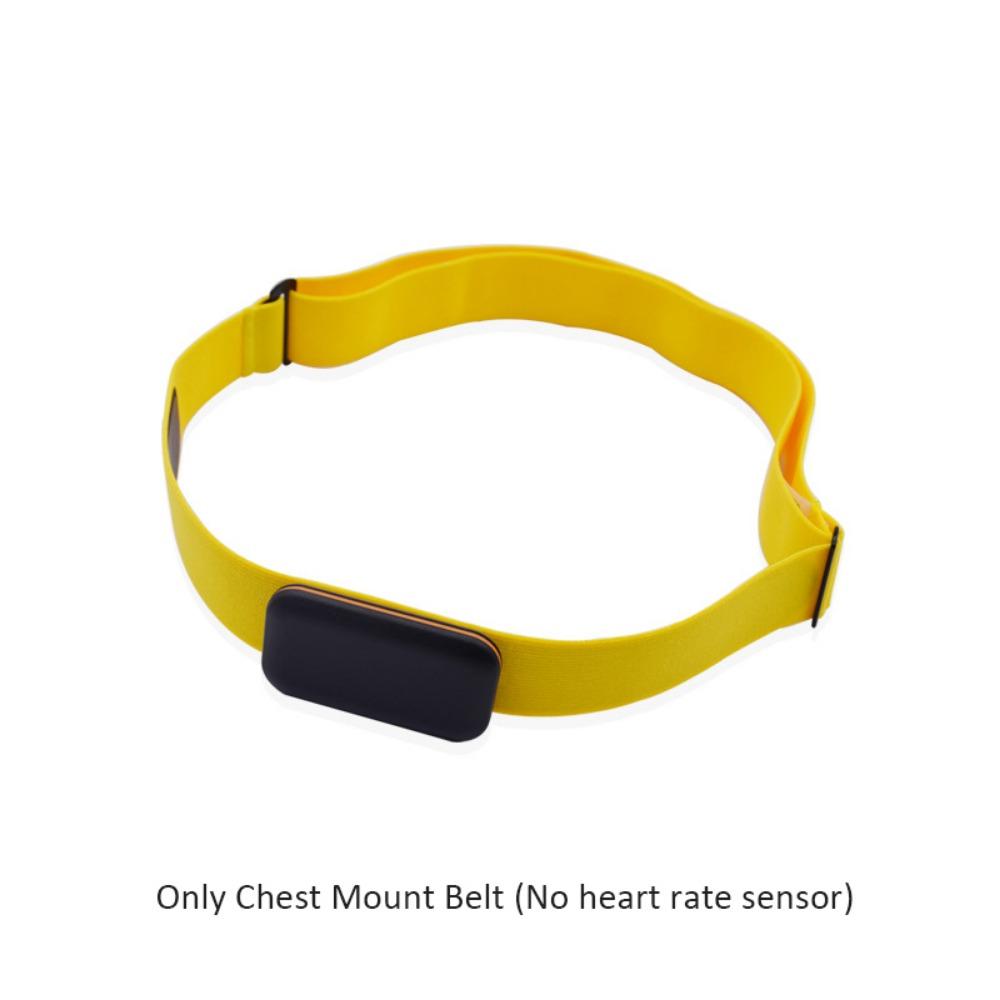 Silicone + Fiber Heart Rate Monitor Chest Strap Heart Rate Monitor Chest Belt Outdoor Sports