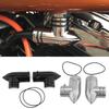 1PCS Motorcycle Fuel Line Cover for Harley Davidson Dyna Sportsters FLHT ELECTRAGLIDE FLTR ROADGLIDE Softail FLHX STREETGLIDE