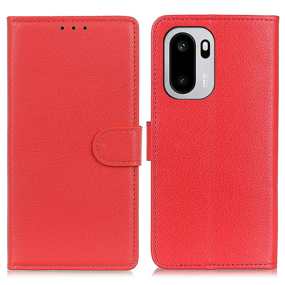For OnePlus 15R 5G/Ace 6T 5G/Ace 6 5G Wallet Case PU Leather Phone Cover Litchi Texture