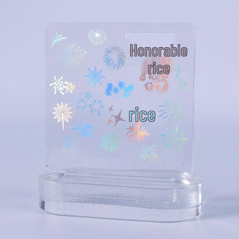 Poppy Crystal Epoxy DIY Transparent Magic Circle Material
