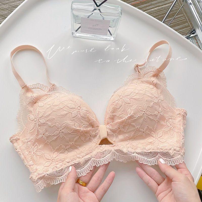 Lace Bras Women Push Up Bras Backless Underwear Deep V Bras For Women Lingerie