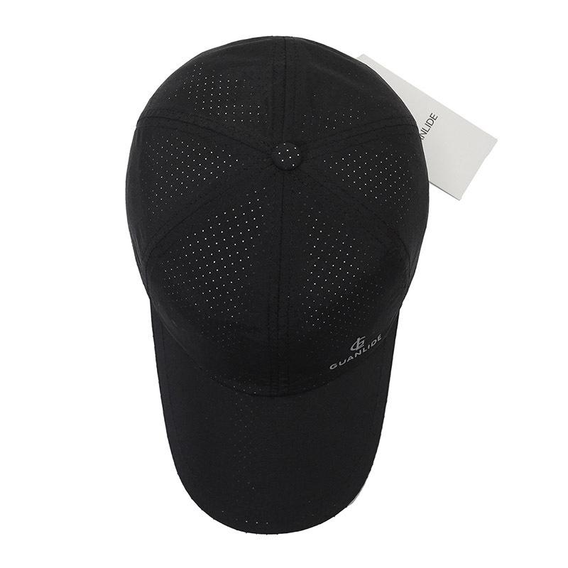 Reflective Perforated Summer Sports Cap - Breathable, Versatile Duckbill Hat