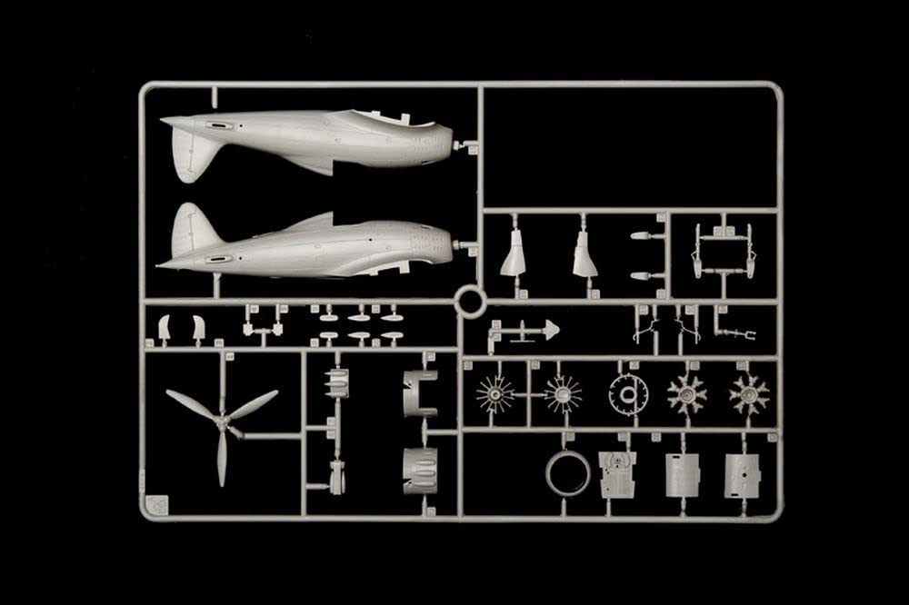 Italeri Match MC200 Saetta Serie VII 2815 Plastic Model Aircraft Kit 148