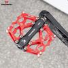 Promend MTB CNC Aluminum Alloy Peilin Bearings Big Flat Pedal Durable Lightweight Comfortable For Mountain Bike Road Gravel Bike