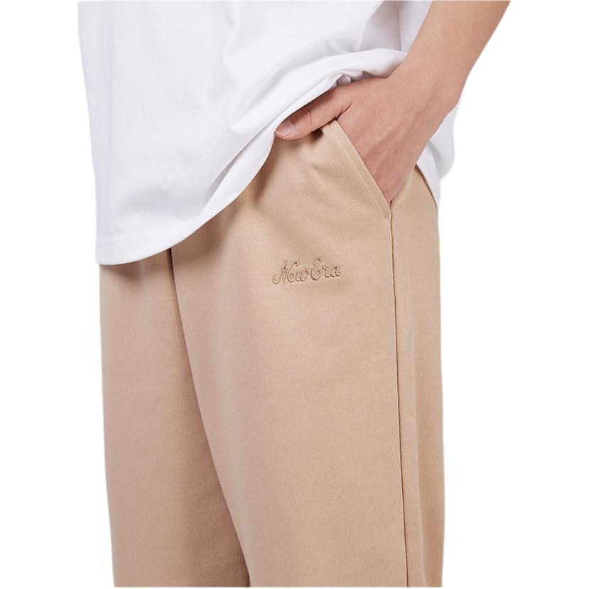 New Era FW24 Trend Basic Series Wide Leg Long Pants Comfortable Loose Casual Pants Unisex Pants Khaki 14450519