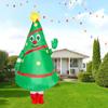 Lalapala Christmas Christmas Tree Cosplay Funny Inflatable Adult Cute Santa Costume with Inflatable Christmas Perfect for Cultural School Christmas