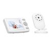Baby Monitor Ecran 3.5in Lumină de Noapte Vorbire Bidirecțională Parolă Monitor Video Bebeluș 100?Ștecăr britanic de 240V